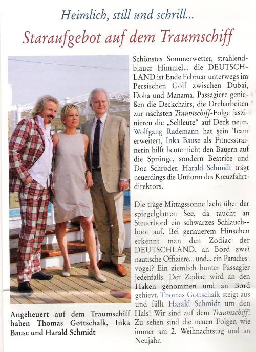 Traumschiff Inka Bause